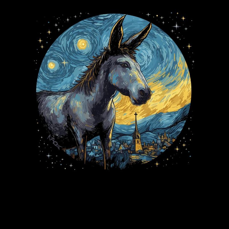 Sternenhimmel Esel