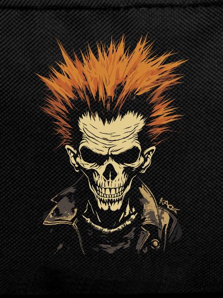 Punk Anarchy: Rock Skull