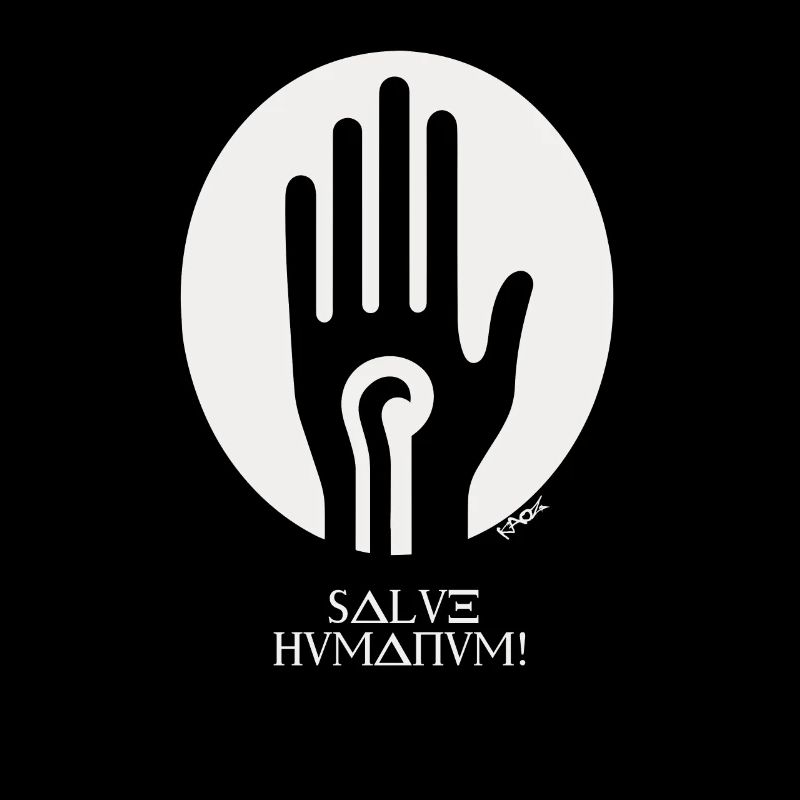 Greeting Hand: Salve Humanum