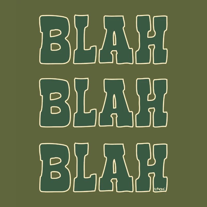 Bavardages et commérages : bla bla bla