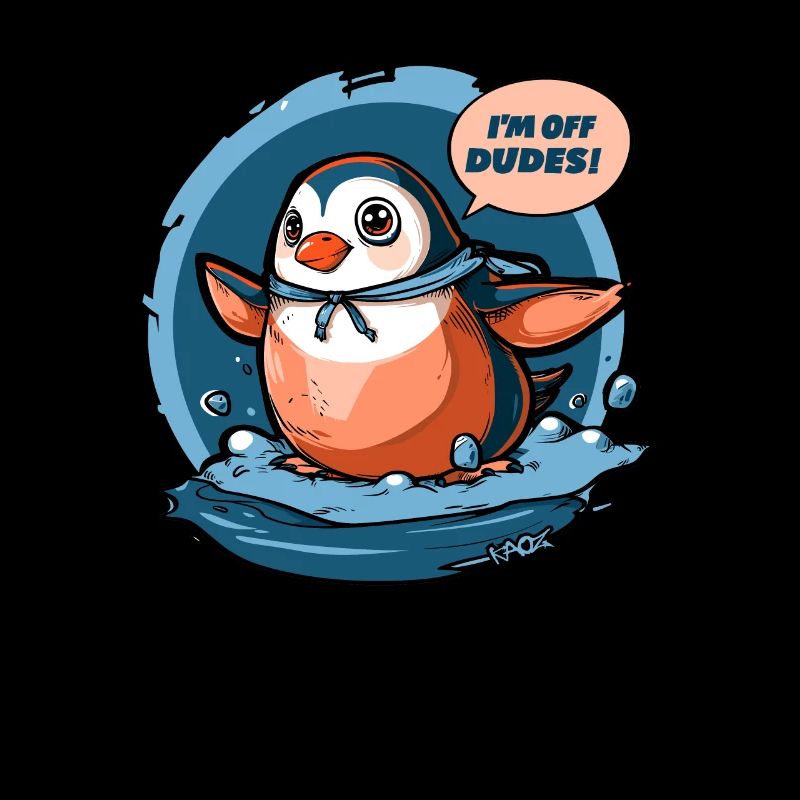 Pinguin geht nach Hause: "Ich bin weg, Leute!"