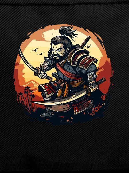 Funny and cool Japanese samurai