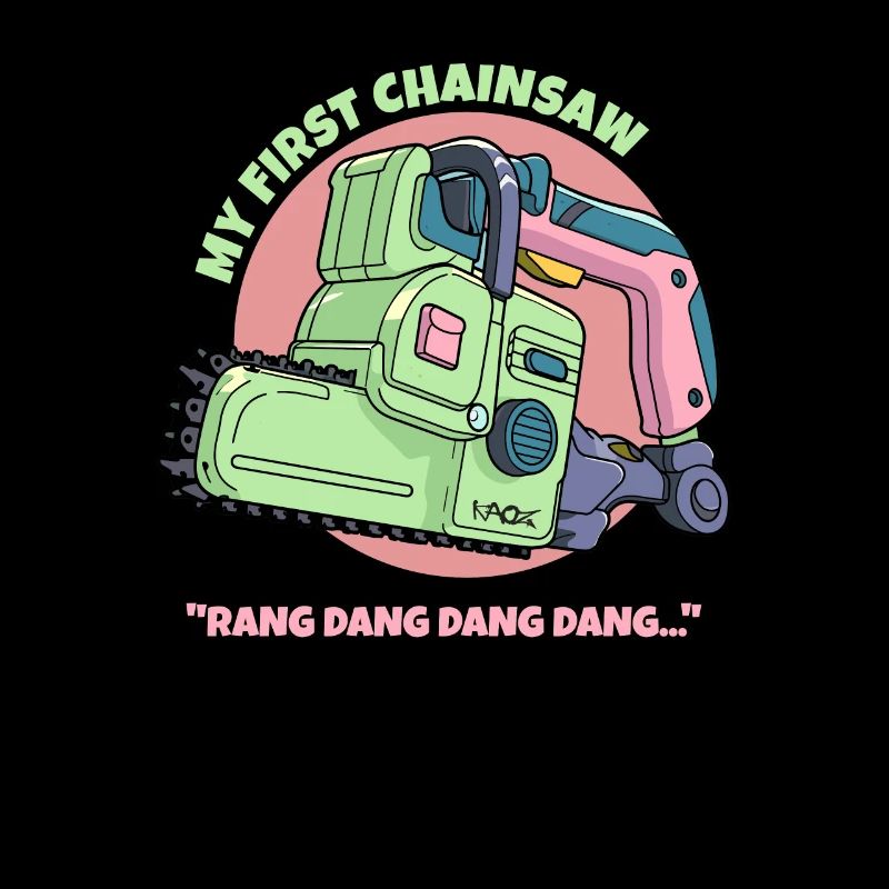 Ma première tronçonneuse