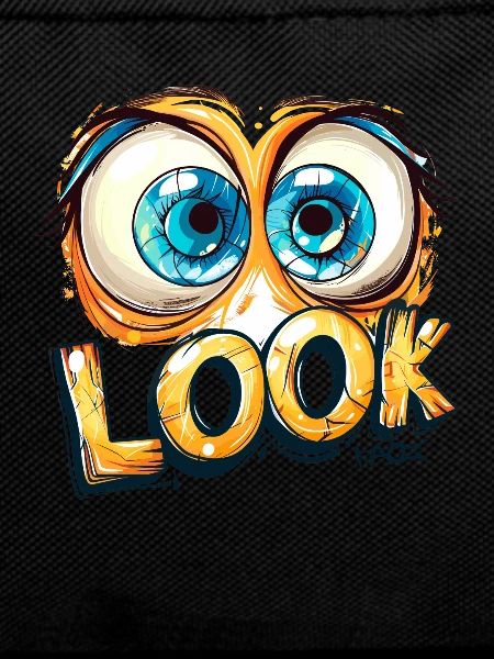 Look, there are big eyes