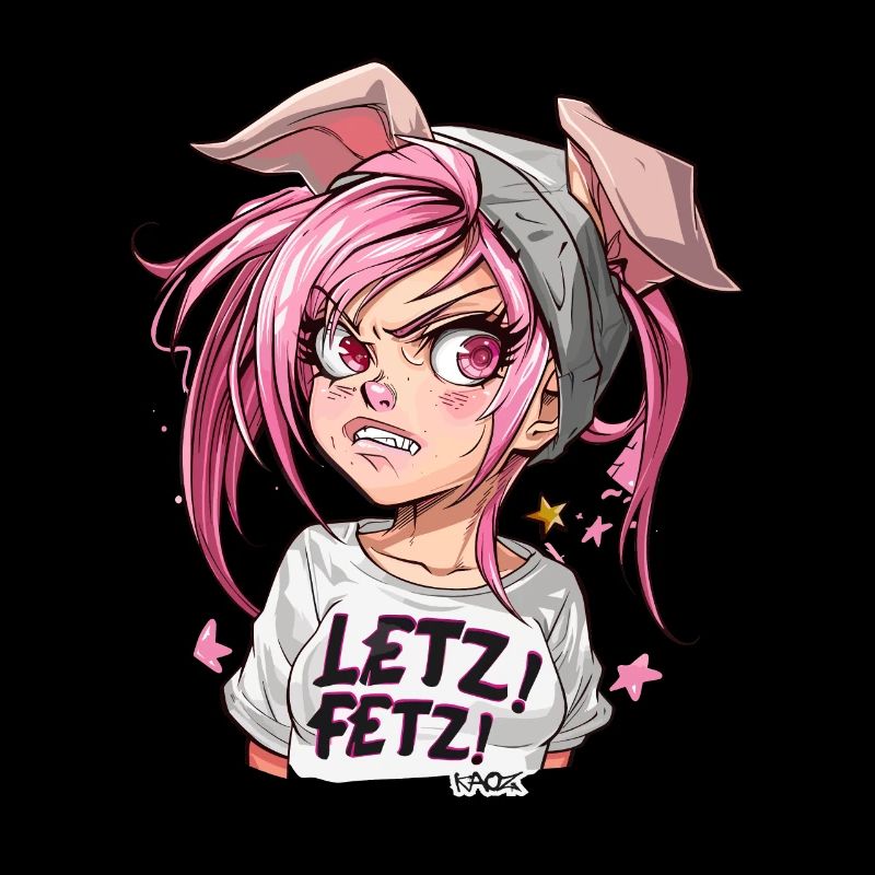 Selbstbewußt und stark, cooles Schweine-Mädchen