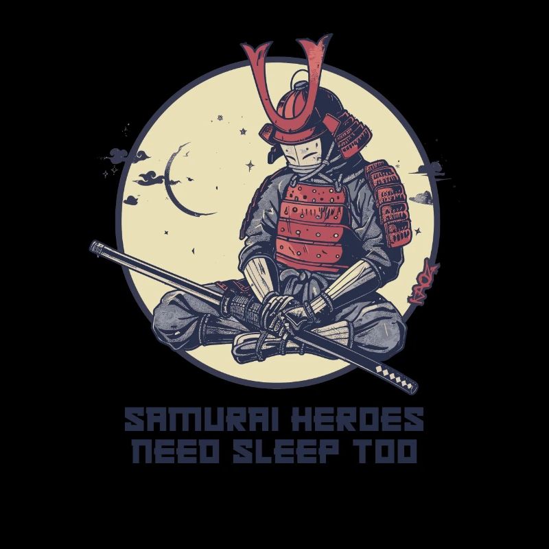 Samurai hero needs sleep