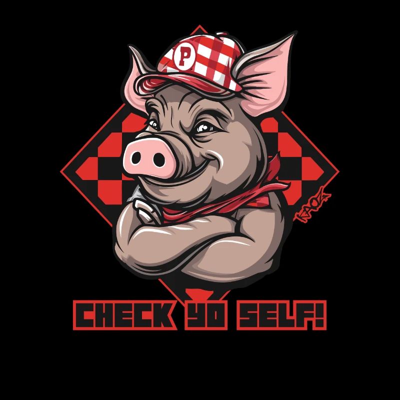Check Yourself, Trucker Hat Pig