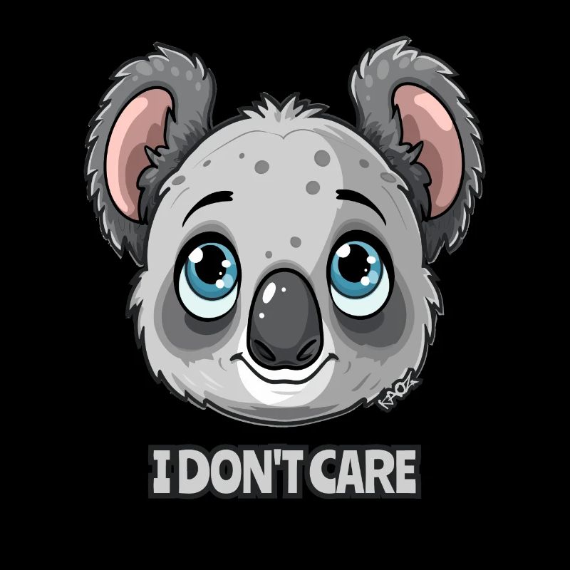 Niedlicher Koala, Es Ist Mir Egal