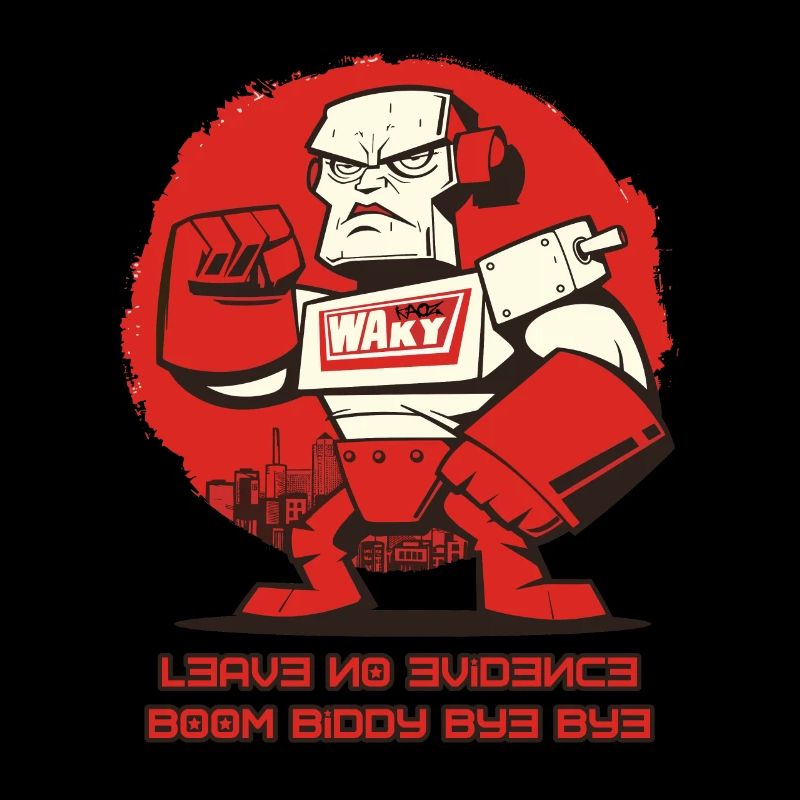 Keine Beweise hinterlassen: Roboter der Atom-Zeit