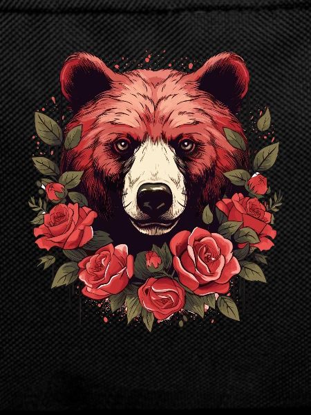 Big Bear with Roses