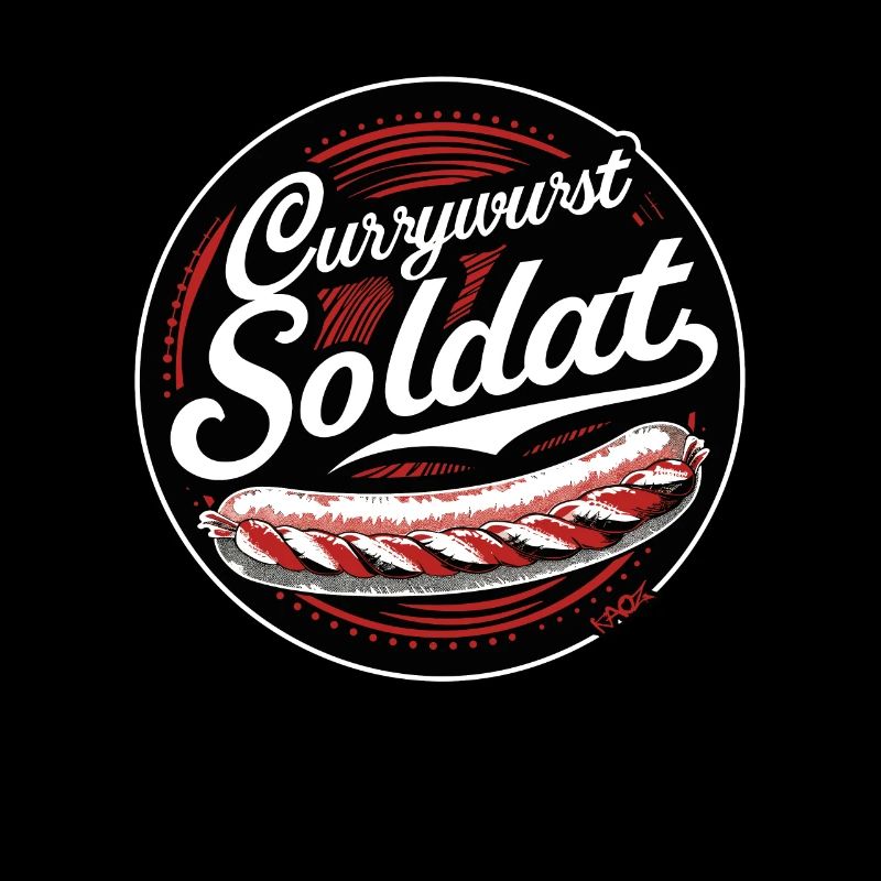 Le drôle de soldat Currywurst