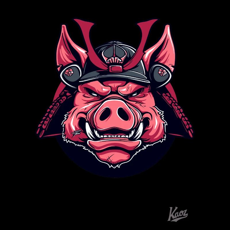 Shogun Samurai Schwein