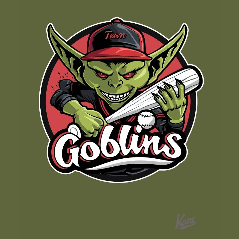 Baseball Player Goblins: Throwing and Laughing