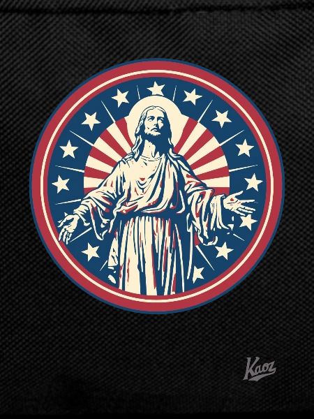 Patriotic American Jesus