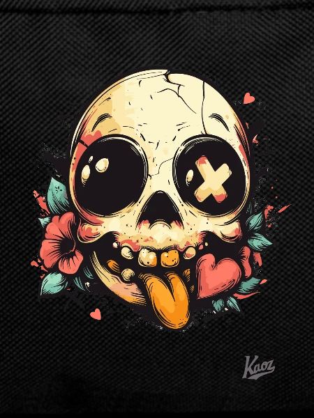 Cute, Funny, Naughty Skull