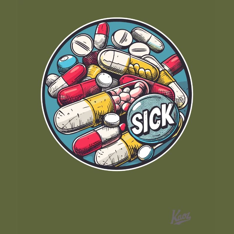 So many pills, medicines so sick