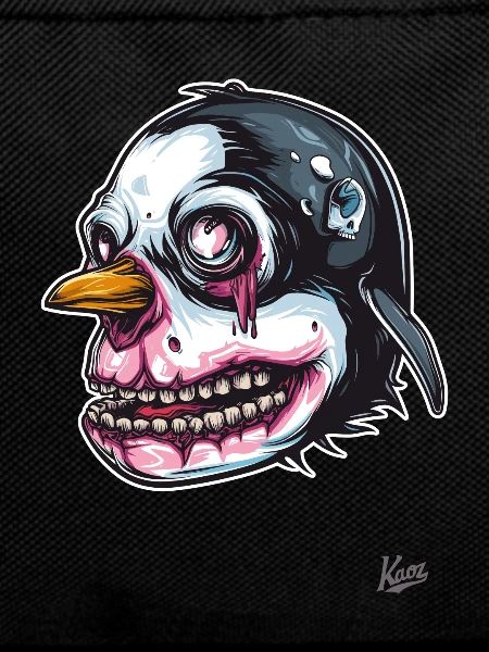 Penguin Mutant Zombie Skull Skull