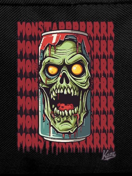 Monster Zombie Drinks Can