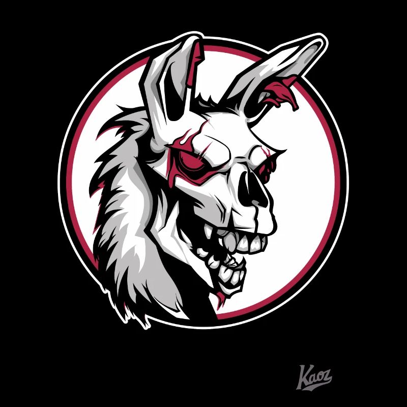 Passiv aggressives Horror Zombie Lama