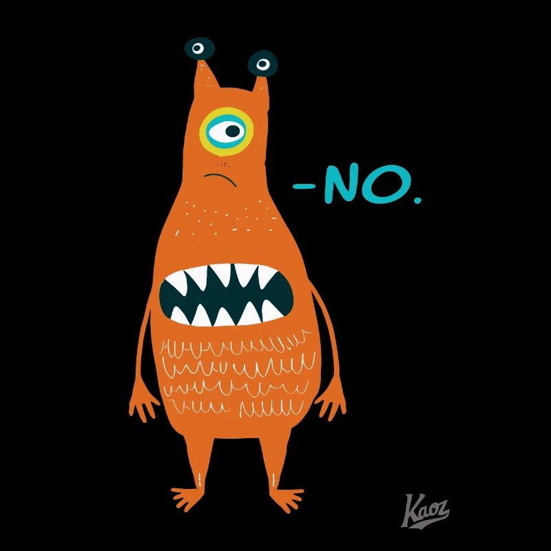 boring, no, cool funny monster