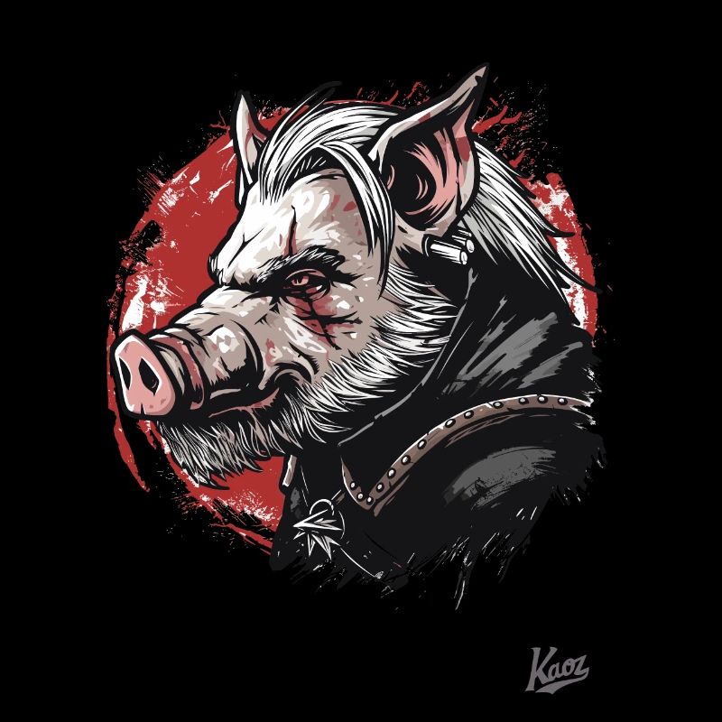 Der mystische Eber-Sau-Schwein-Hexer-Typ