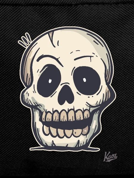 Funny Simple Skull