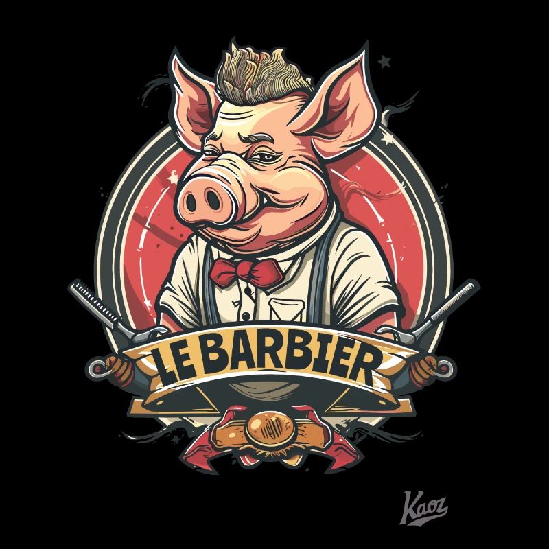 Le coiffeur cochon français