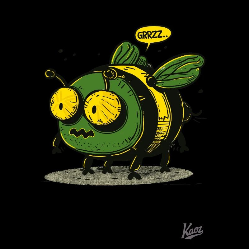 The cool and ugly bumblebee bee