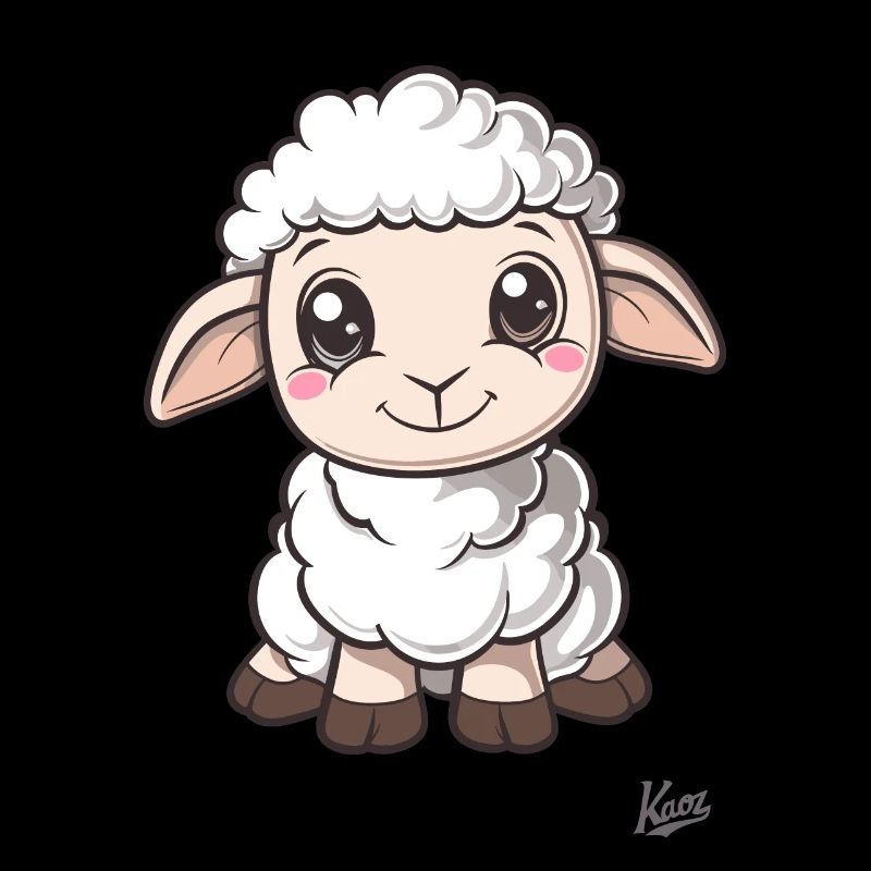 Cute little sheep