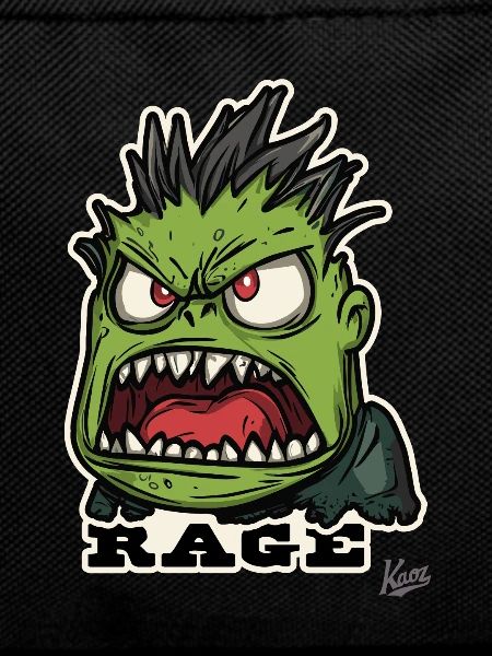 Angry Green Ogre Wrath
