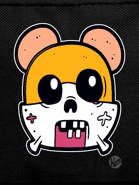 Cartoon Skull: Mouse Danger!