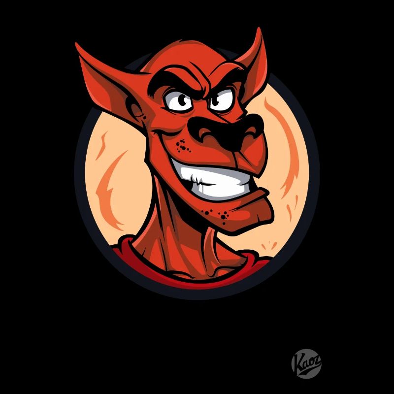Funny red dog breed