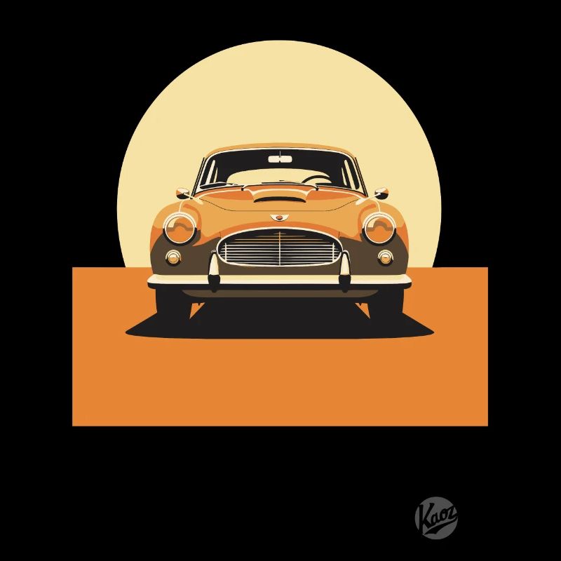 Minimalistisches Klassisches Auto Design