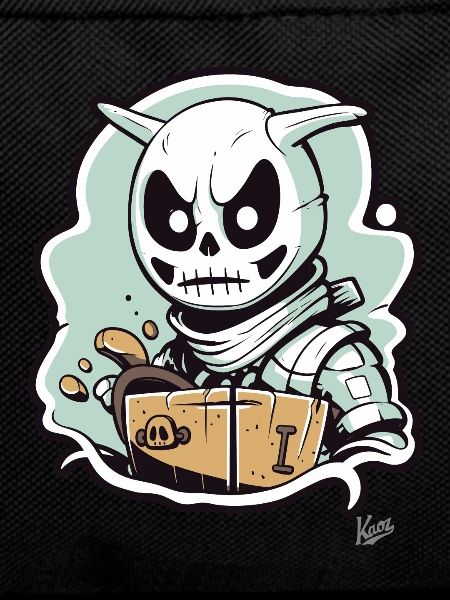 Skeleton Bunny Thief