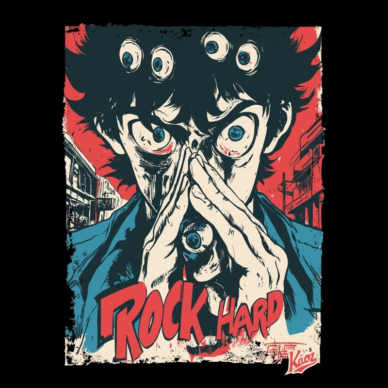 Monster-Augen Rock Hard