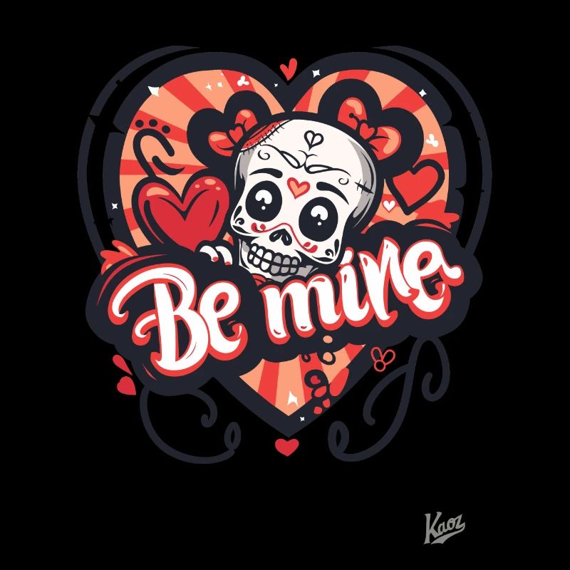 Heart and Skull: Be Mine