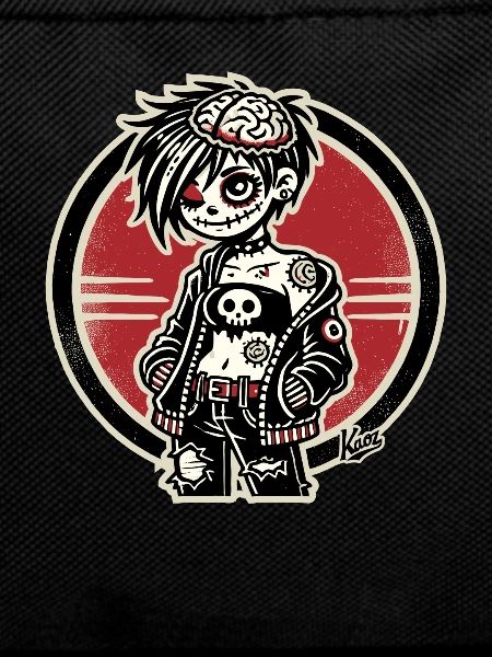 Cool Emo Zombie Girl