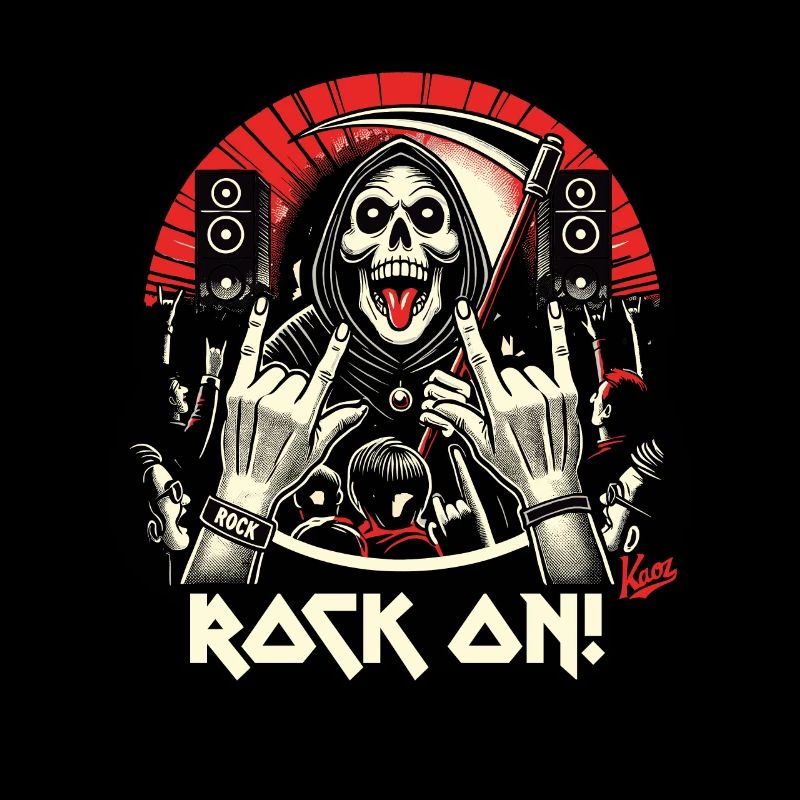 Sensenmann Rock-Musik-Konzert: Rock On!