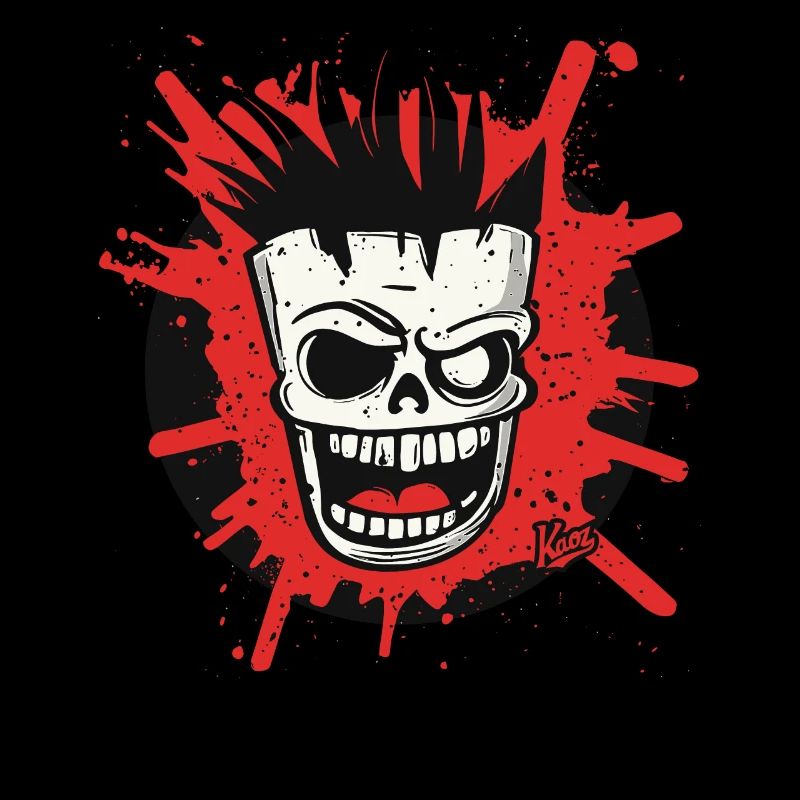 Masque de crâne du chaos Freak