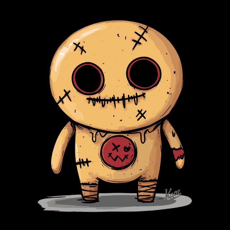 Voodoo-Lebkuchen-Puppe