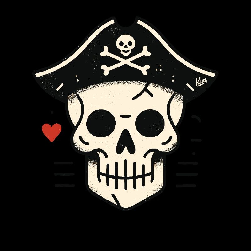 Crâne de pirate Crâne