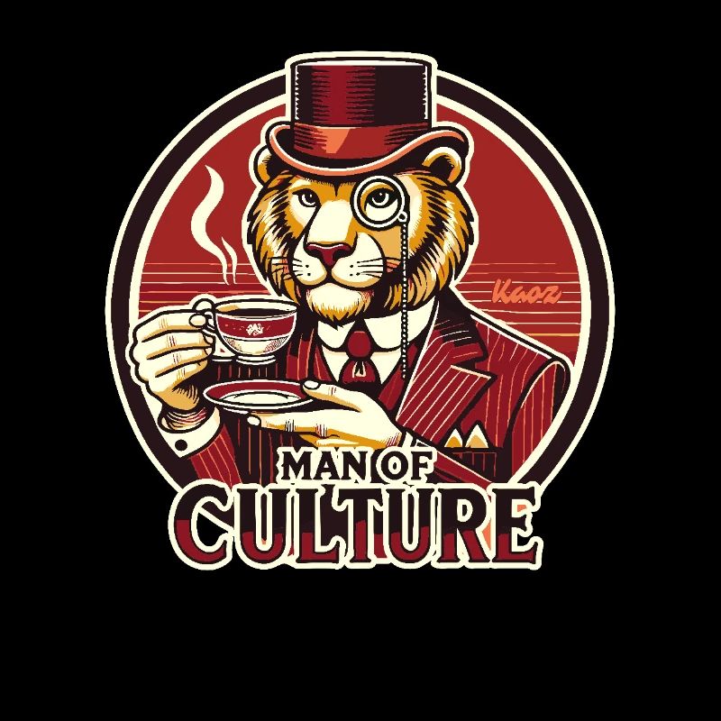 Tea Time Löwe, Ein Mann von Kultur