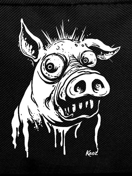 funny horror pig