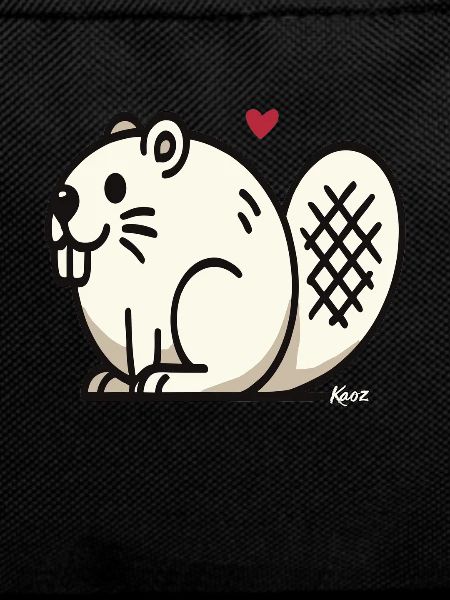 Funny fat beaver