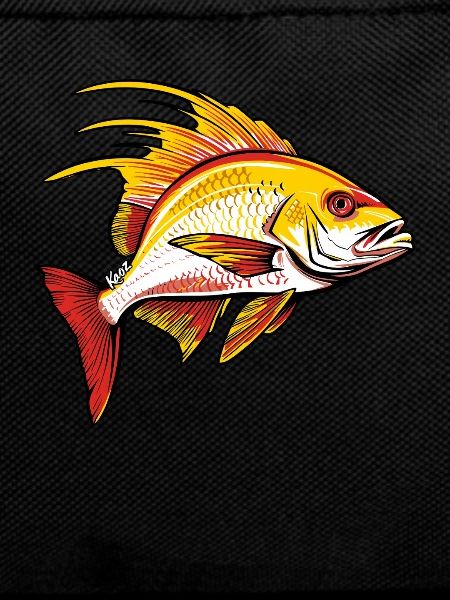 Red and golden fish