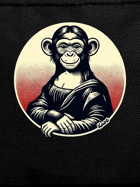 Mona Monkey – Playful Monkey Motif