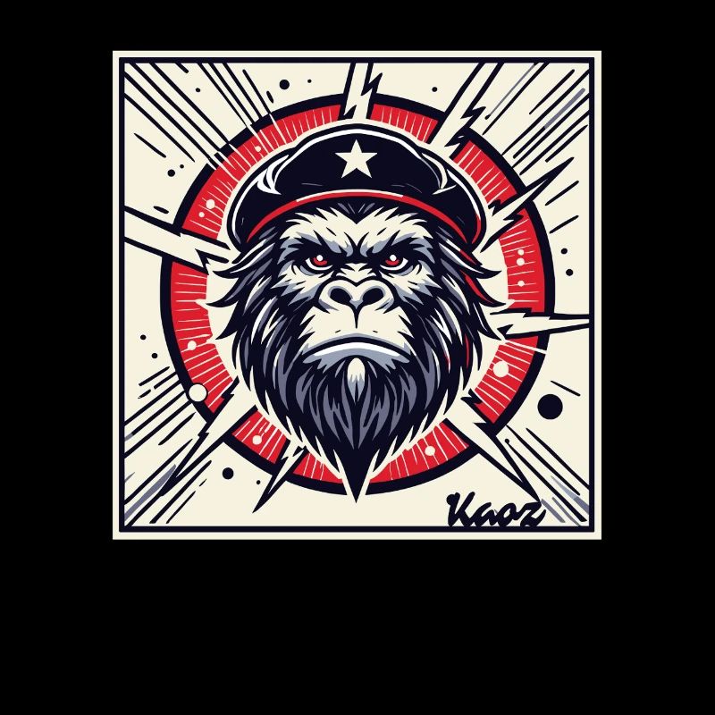 Parodie révolutionnaire Gorilla
