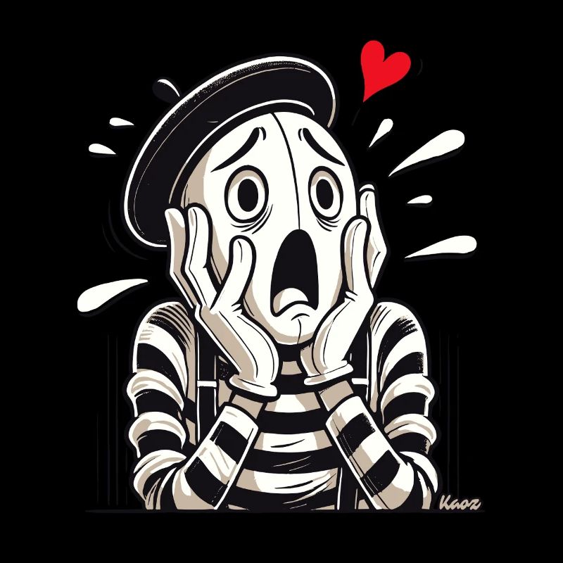Pantomime dramatique – amour ou désespoir ?
