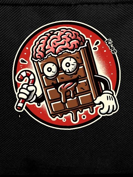 Sweet but crazy zombie chocolate