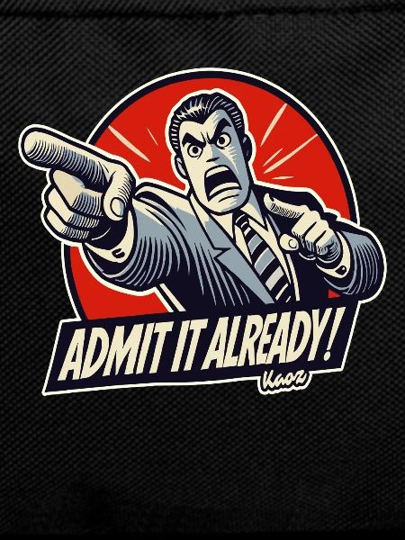 The Ultimate Accuser – Admit It!